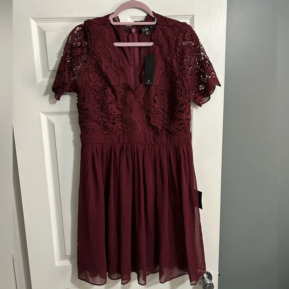 XL lulus crochet top dress - Picture 3 of 8